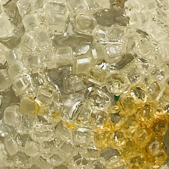 2 White & 1 Orange Vintage Lighted Ice frosted Christmas Bulbs ONLY Lot of 3 - Picture 10 of 16